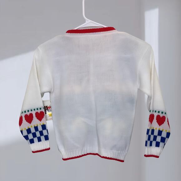 Vintage Hot cardigan - Pinkie ABC 123 Knit – Youth XS – NWT - Picture 5 of 6